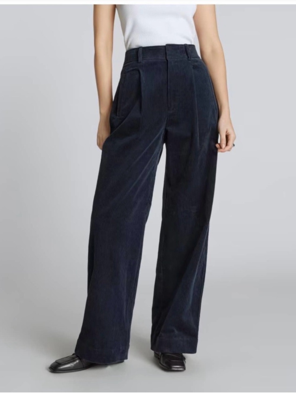Everlane The Corduroy Way-High® Drape Pant Size 2